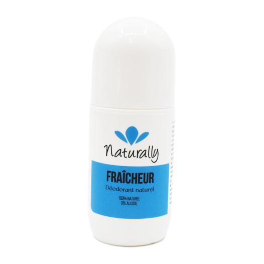 Déodorant roll on - Fraîcheur - 50ml 100% naturel