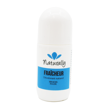 Déodorant roll on - Fraîcheur - 50ml 100% naturel