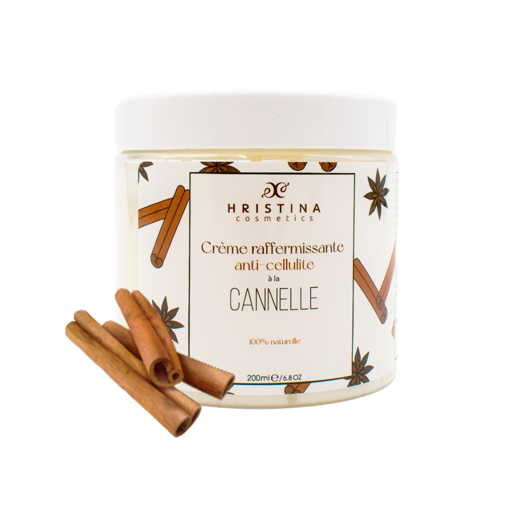 Crème raffermissante anti-cellulite 200ml 100% naturelle