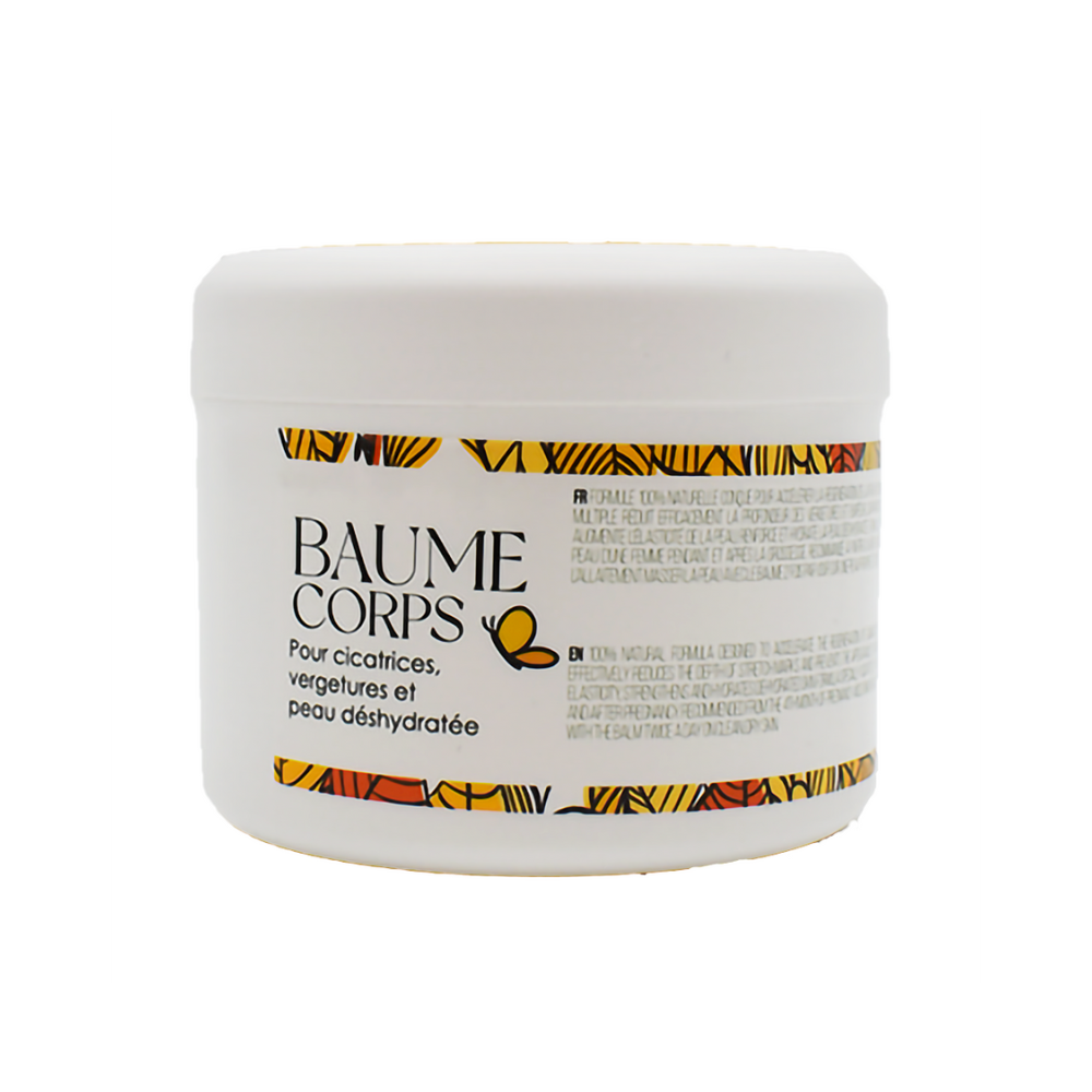 Baume réparateur cicatrices et vergetures 250ml 100% naturel