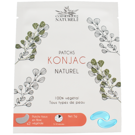 Patchs contours des yeux au Konjac - Myrtille