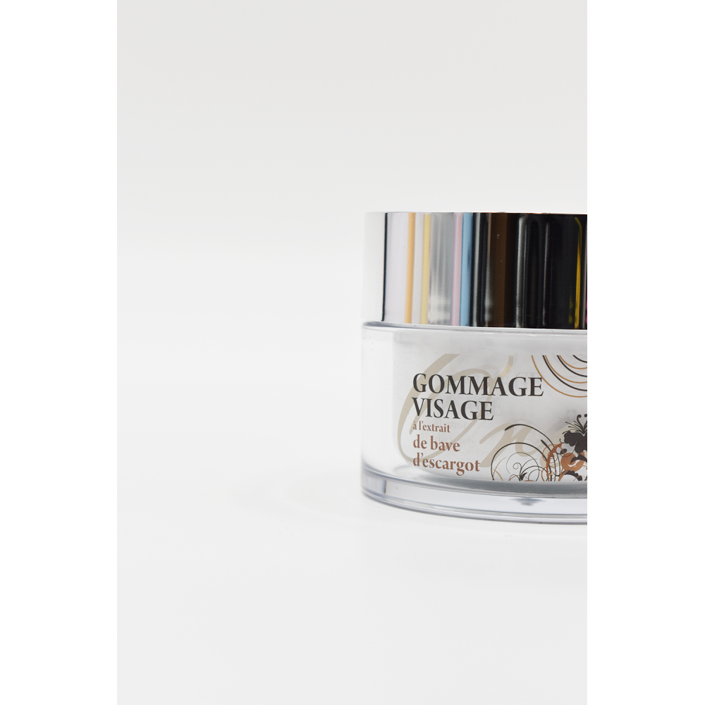 Gommage visage à base de bave d'escargot - 100ml 100% naturel