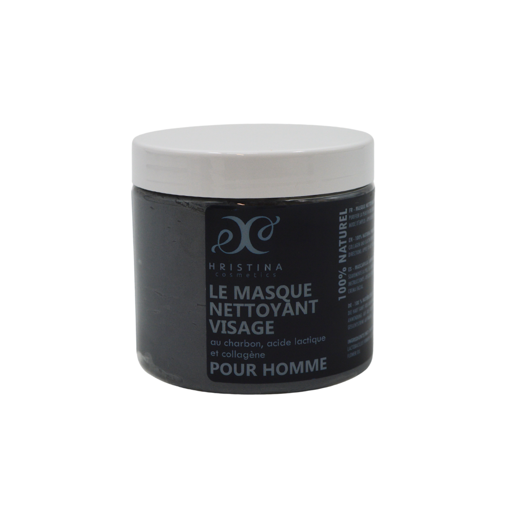 Masque nettoyant au charbon - Homme 200ml