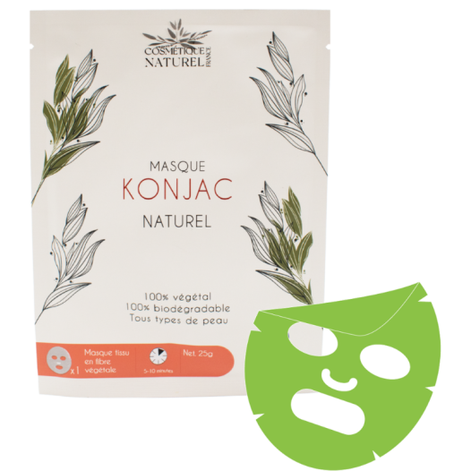 Masque konjac - Aloé vera