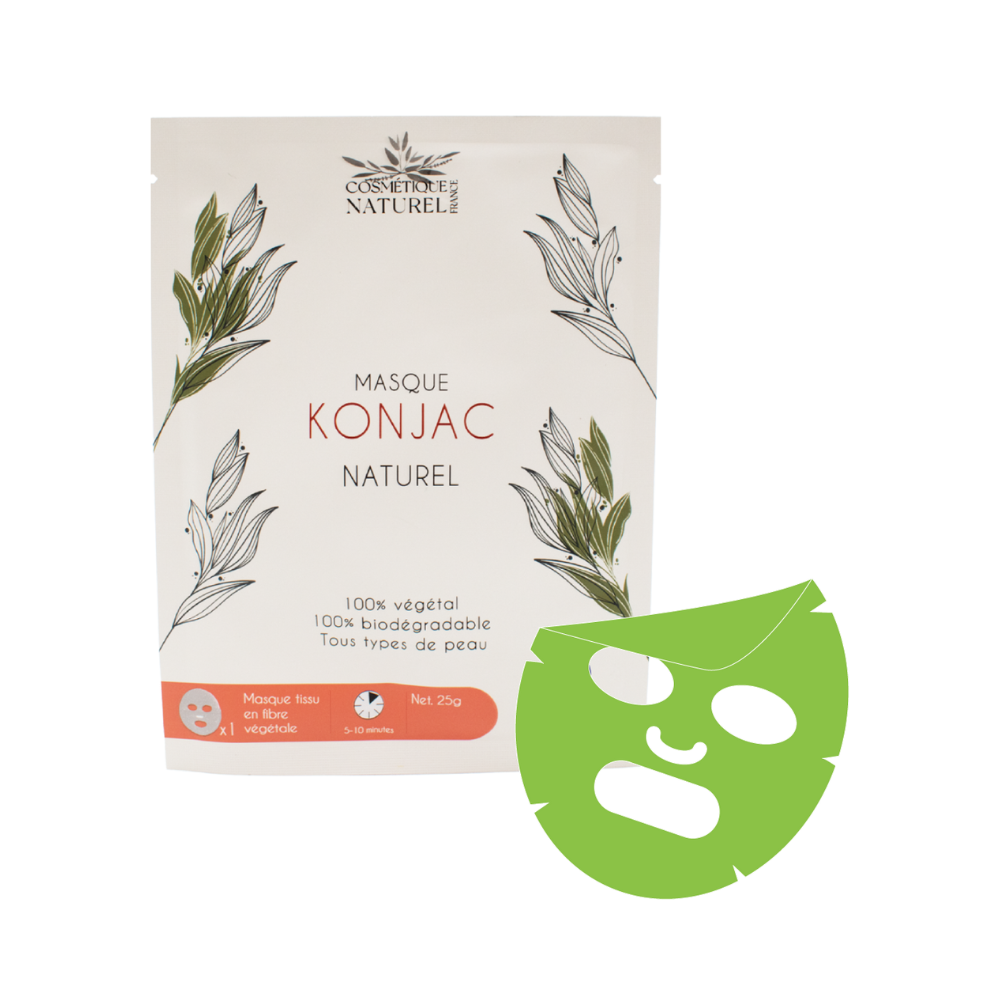 Masque konjac - Aloé vera