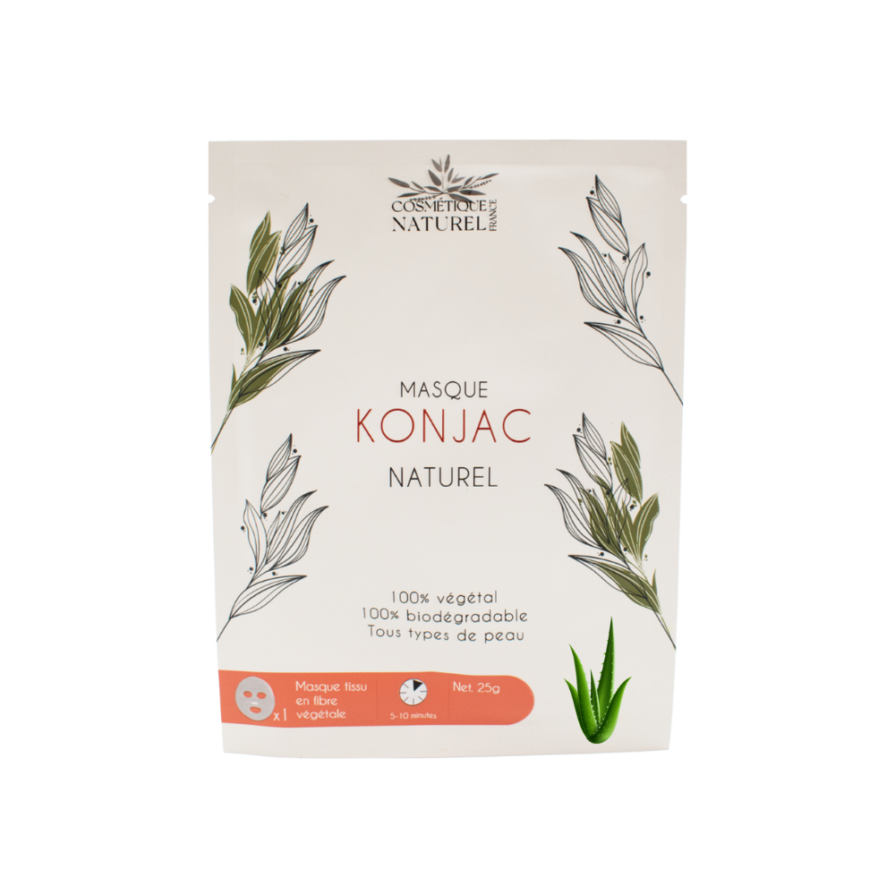 Masque konjac - Aloé vera