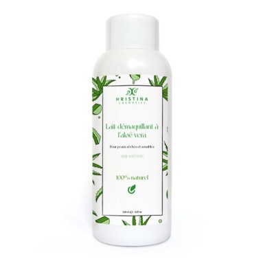 Lait nettoyant et démaquillant douceur à l'aloé vera - 150ml 100% naturel