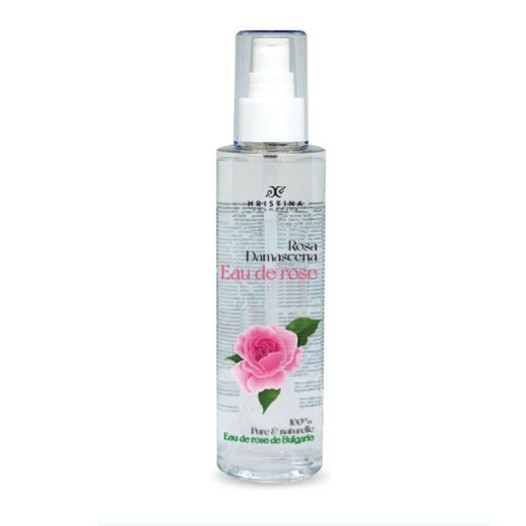 Eau florale naturelle à la rose de Damas - 200ml 100% naturelle