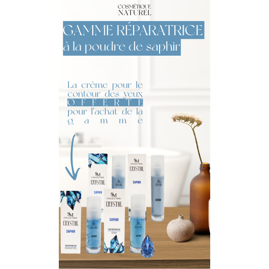 Gamme complète réparatrice - Saphir 100% naturelle