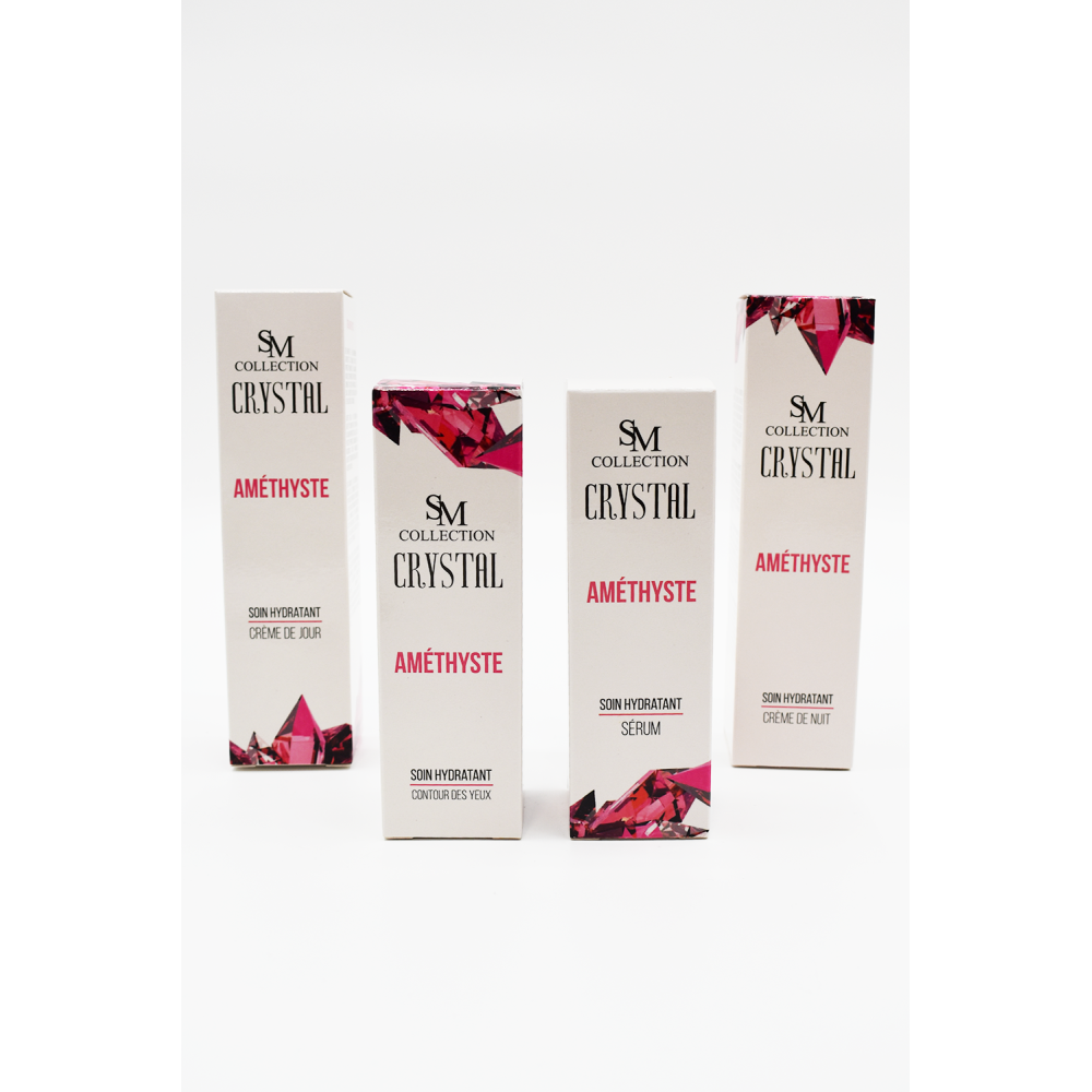 Gamme complète hydratante - Améthyste 100% naturelle