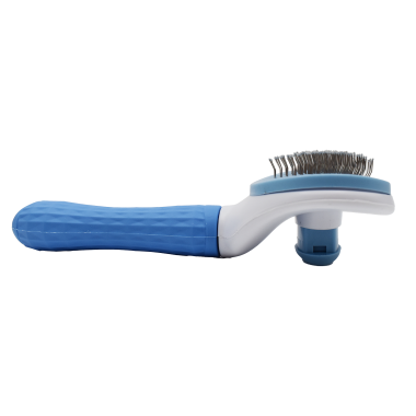 Brosse pour chien - Bleue