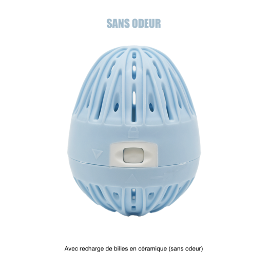 Boule de lavage machine à laver bleue  recharge - Sans odeur