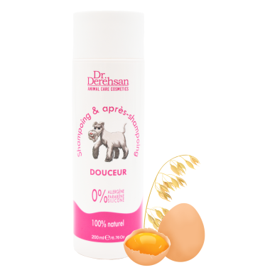 Shampoing pour chien - DOUCEUR 200ml