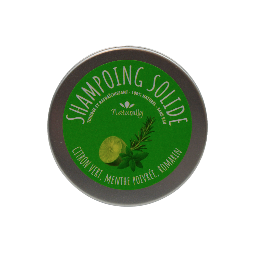 Shampoing solide - Frais et tonique 58gr