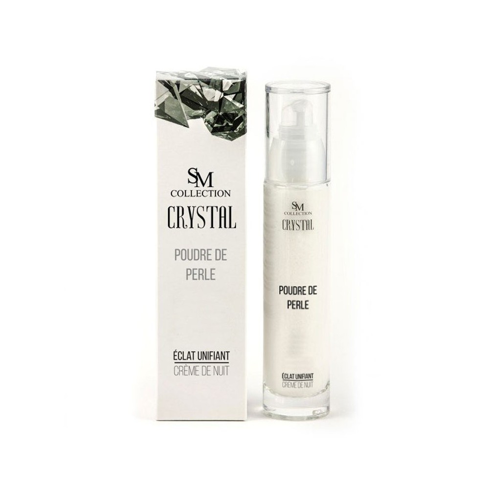 Crème de nuit revitalisante à la poudre de perle 50ml 100% naturelle