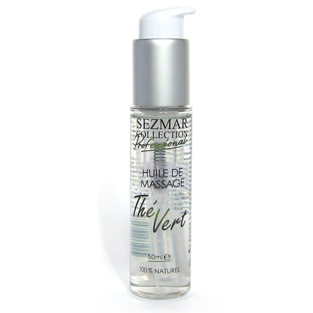 Huile de massage professionnelle Thé Vert 100% naturelle 50 ml