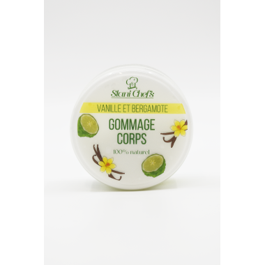 Gommage corps à la vanille et bergamote - 250ml 100% naturel